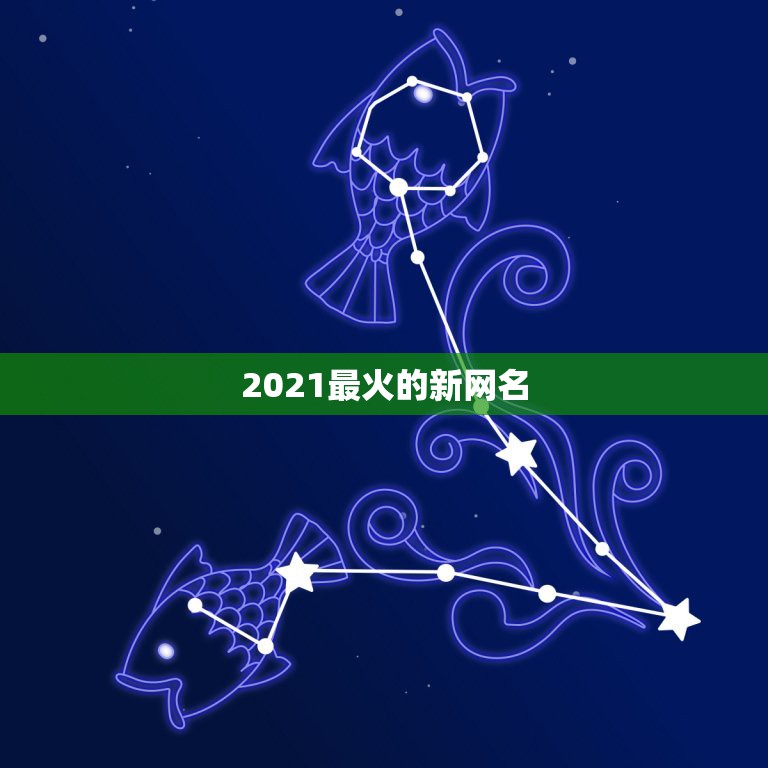 2021最火的新网名，2021最潮最火的网名