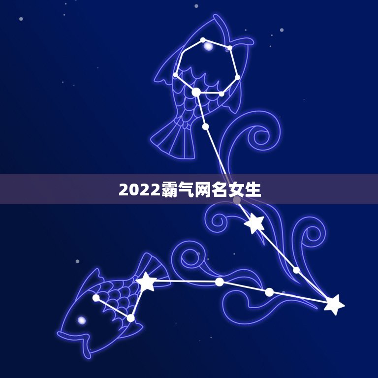 2022霸气网名女生，2023年女生霸气网名