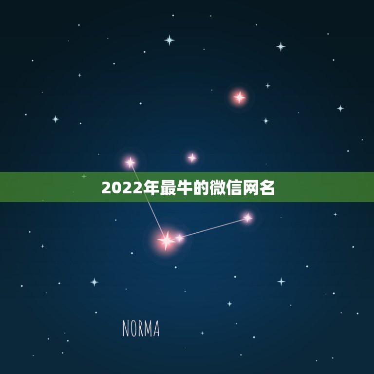 2022年最牛的微信网名，2021年最火微信网名