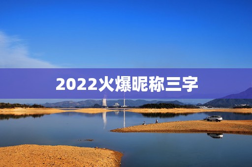 2022火爆昵称三字，2022年更流行的网名