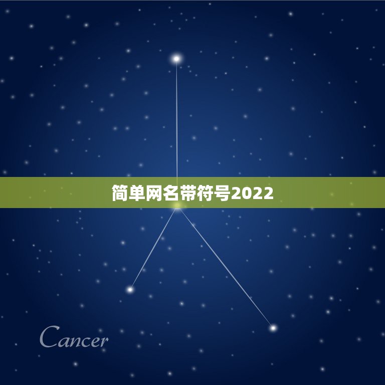 简单网名带符号2022，简单网名带符号霸气