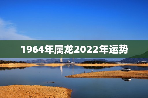 1964年属龙2022年运势，1964年正月初七的人在2023年运程和