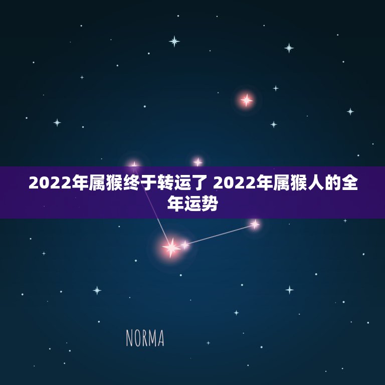 2022年属猴终于转运了 2022年属猴人的全年运势