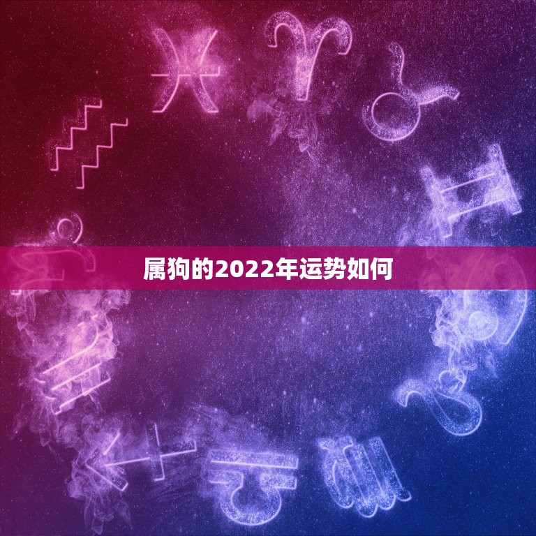 属狗的2022年运势如何，2022年属狗运程每月运程