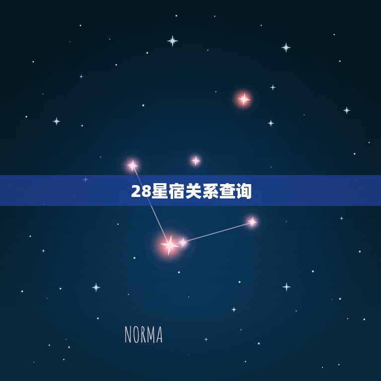 28星宿关系查询，28星宿相互之间的关系