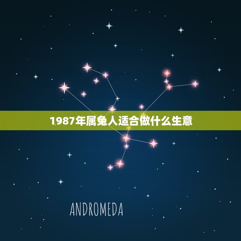 1987年属兔人适合做什么生意，87年属兔适合在什么方向做生意