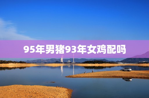 95年男猪93年女鸡配吗，我是属鸡1993年的，和我女朋友1995年的