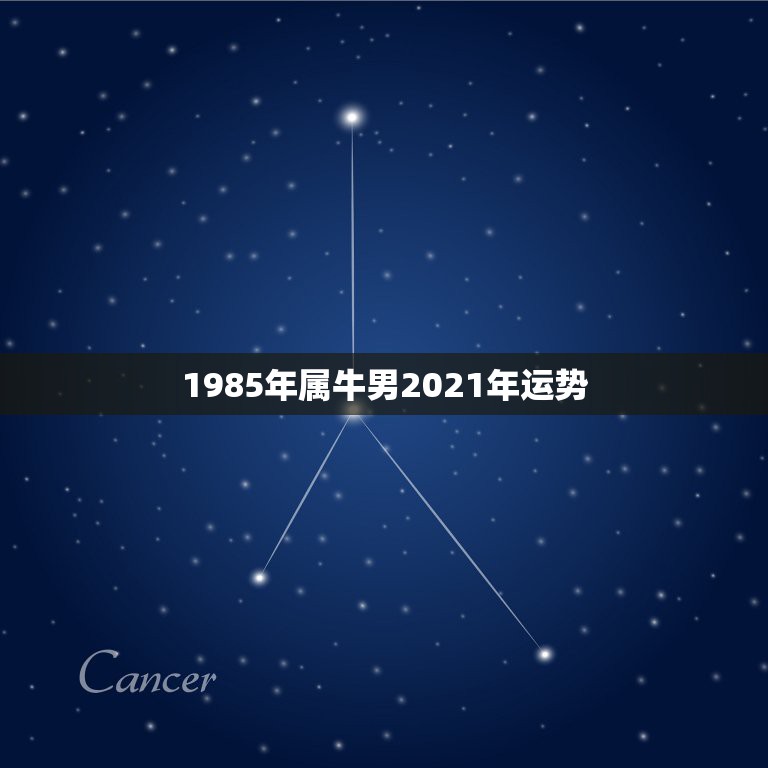 1985年属牛男2021年运势，属牛2021年运势，有朋友看过了吗？