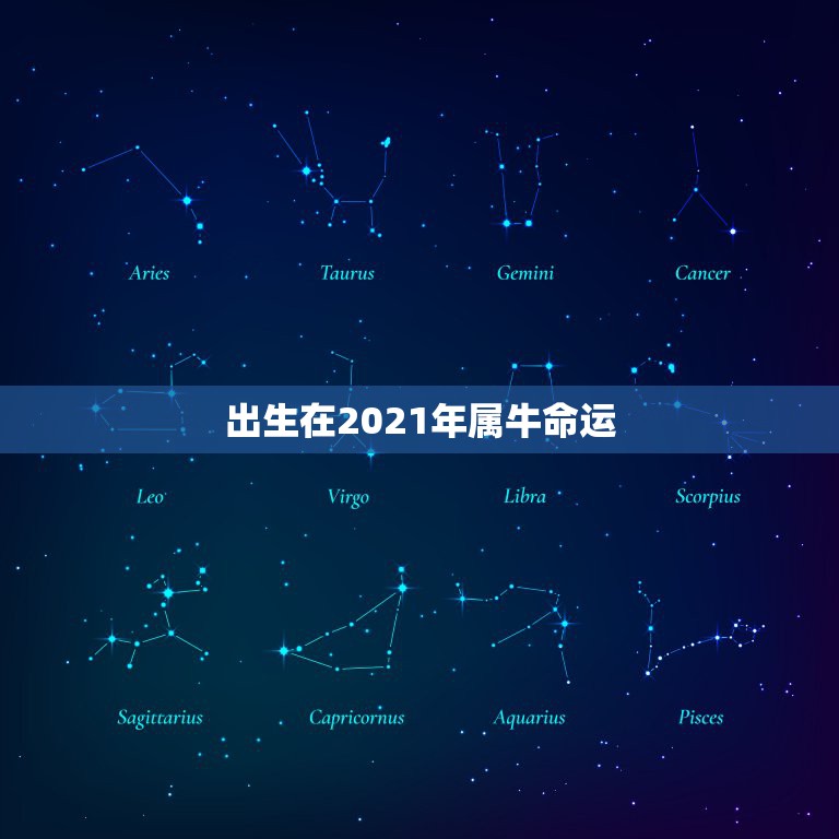 出生在2021年属牛命运，2021年出生的牛宝宝是什么命