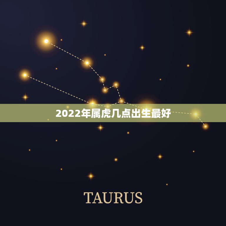 2022年属虎几点出生最好，属虎的哪个时辰出生最好