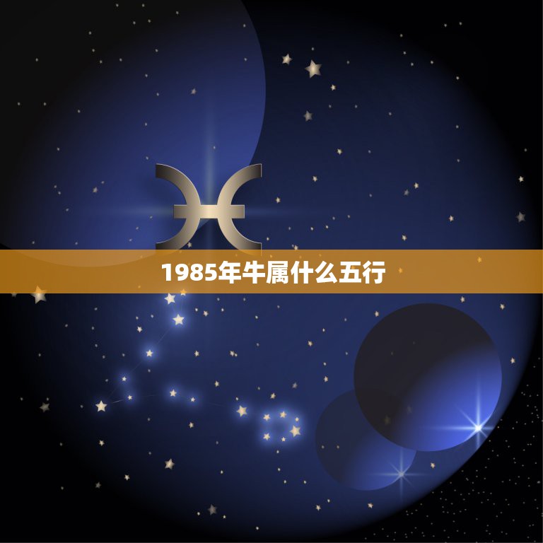 1985年牛属什么五行，生肖属牛五行属什么