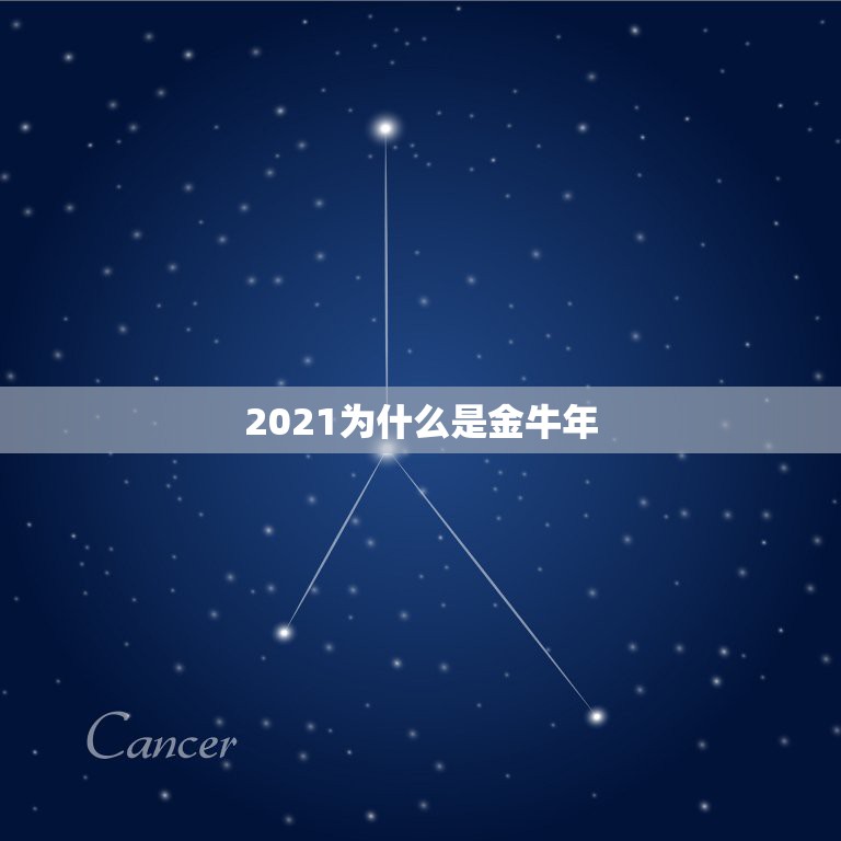 2021为什么是金牛年，2021年到底是土牛还是金牛啊，求解？