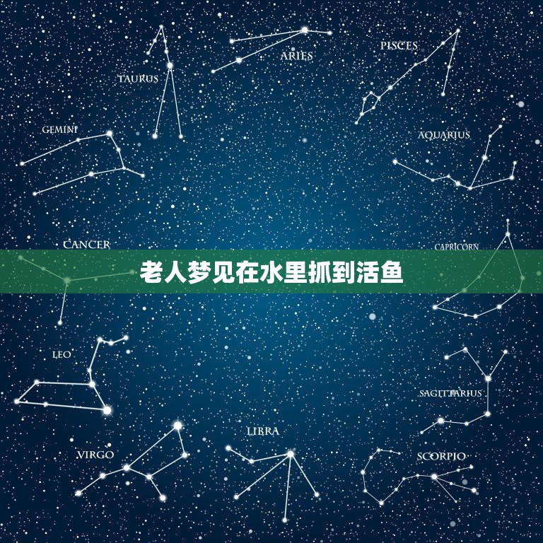 老人梦见在水里抓到活鱼，梦到在水里捉很多鱼是怎么回事