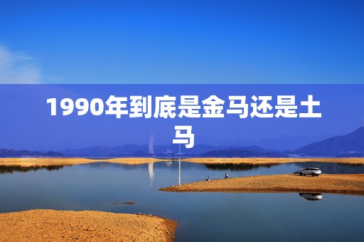 1990年到底是金马还是土马，1990年是双年吗？还是单年。搞不懂