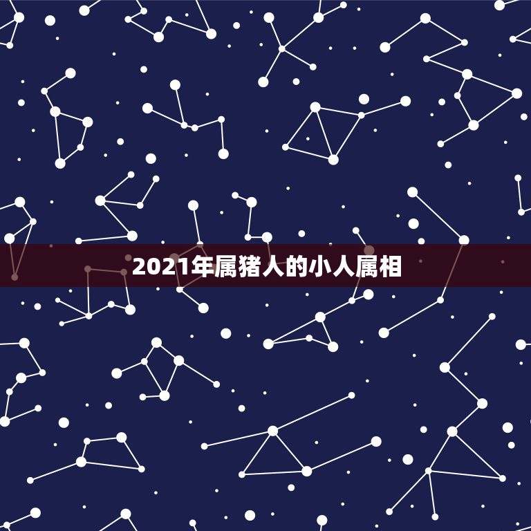 2021年属猪人的小人属相，2021年属猪的人佩戴什么吉祥物好运气，能