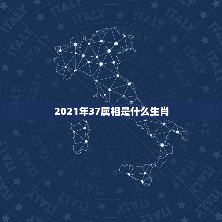 2021年37属相是什么生肖，2021年十二生肖年龄对照表