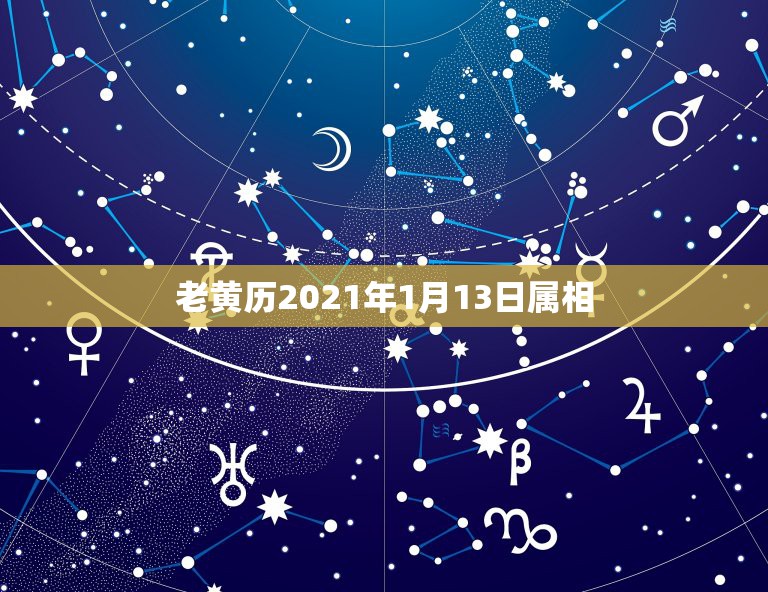 老黄历2021年1月13日属相，2021年1月11日出生属什么生肖