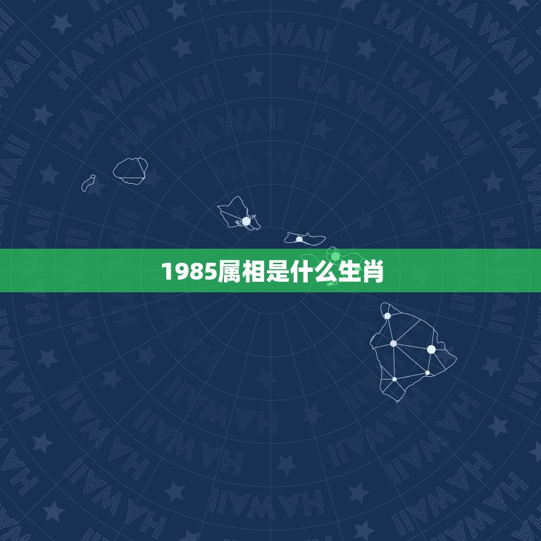 1985属相是什么生肖，1985年生肖及范围是什么？