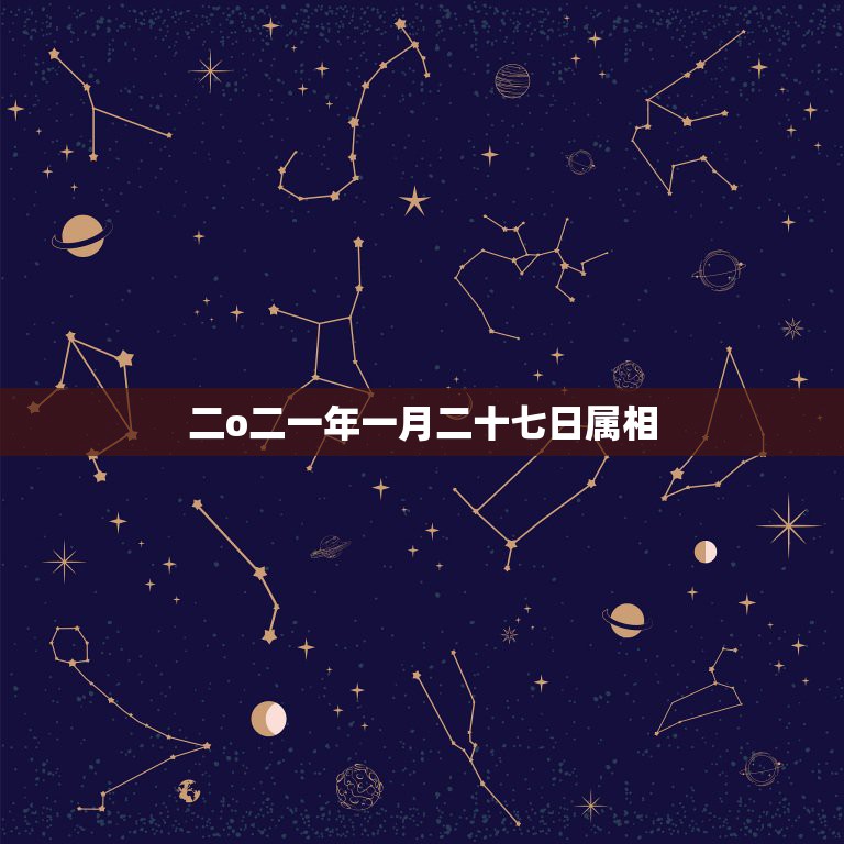 二o二一年一月二十七日属相，二零二一年二月份属什么属相？