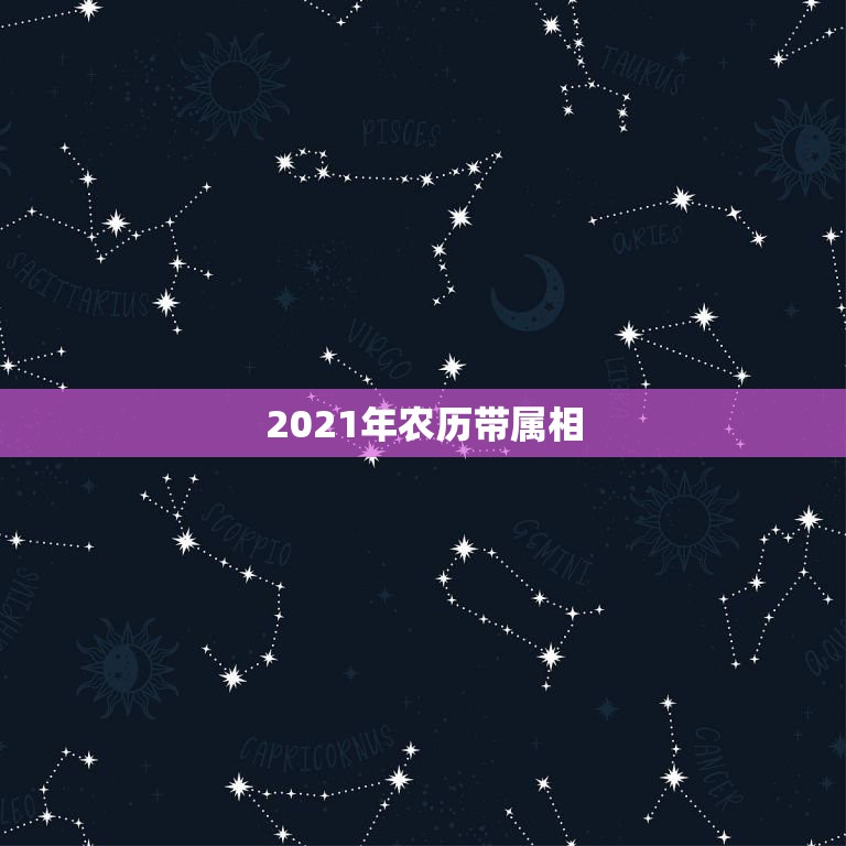 2021年农历带属相，农历2021年属什么年