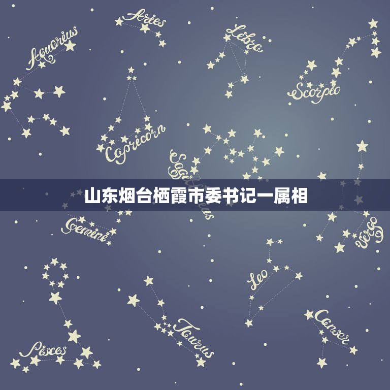 山东烟台栖霞市委书记一属相，山东栖霞金矿事故已致1人遇难，谁该来为何死