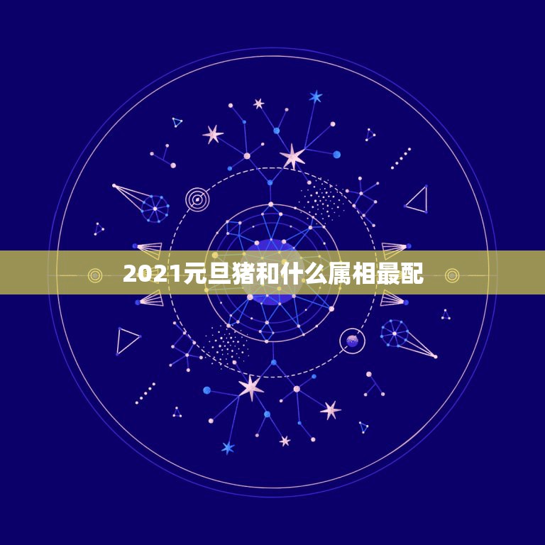 2021元旦猪和什么属相最配，2021年适合婚嫁的属相