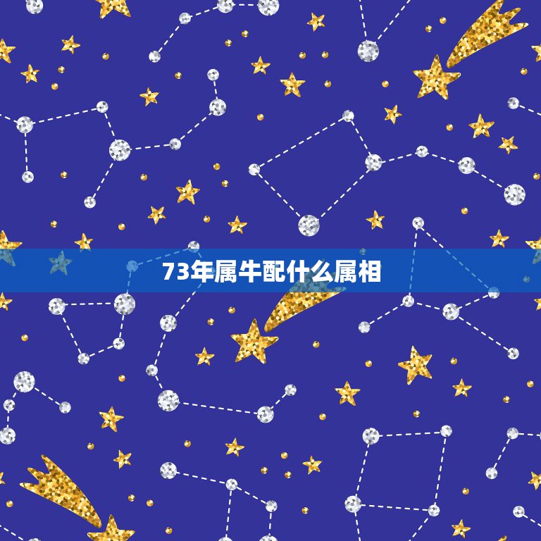 73年属牛配什么属相，73年属牛女人和什么属像的男人合财