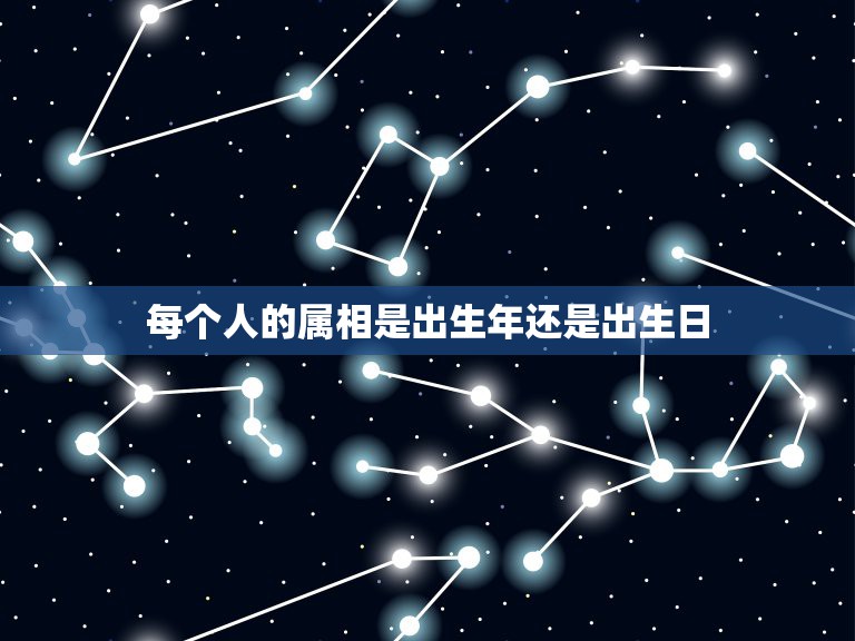 每个人的属相是出生年还是出生日，公历1988年2月9日出生的人，生肖属