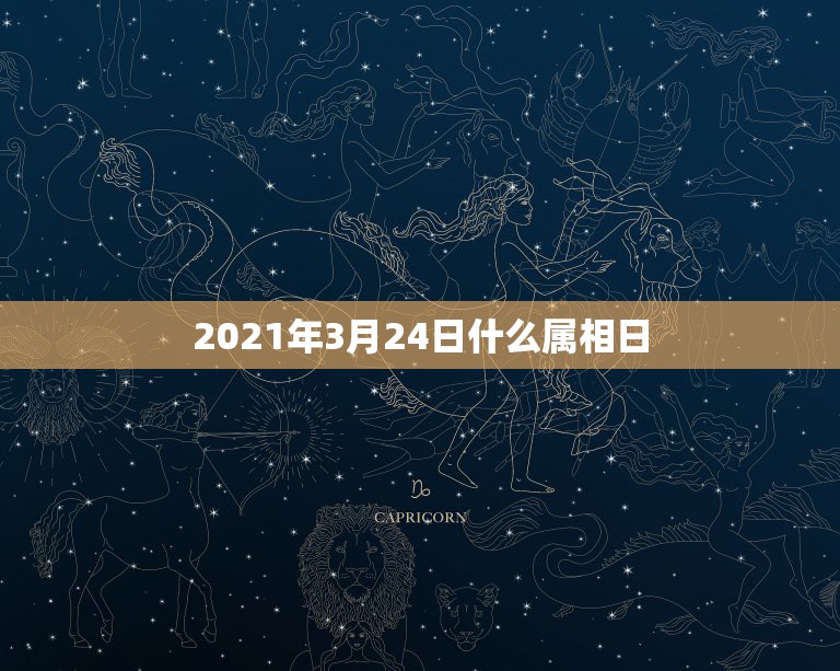 2021年3月24日什么属相日，2021年1月3日上午11点24分出生