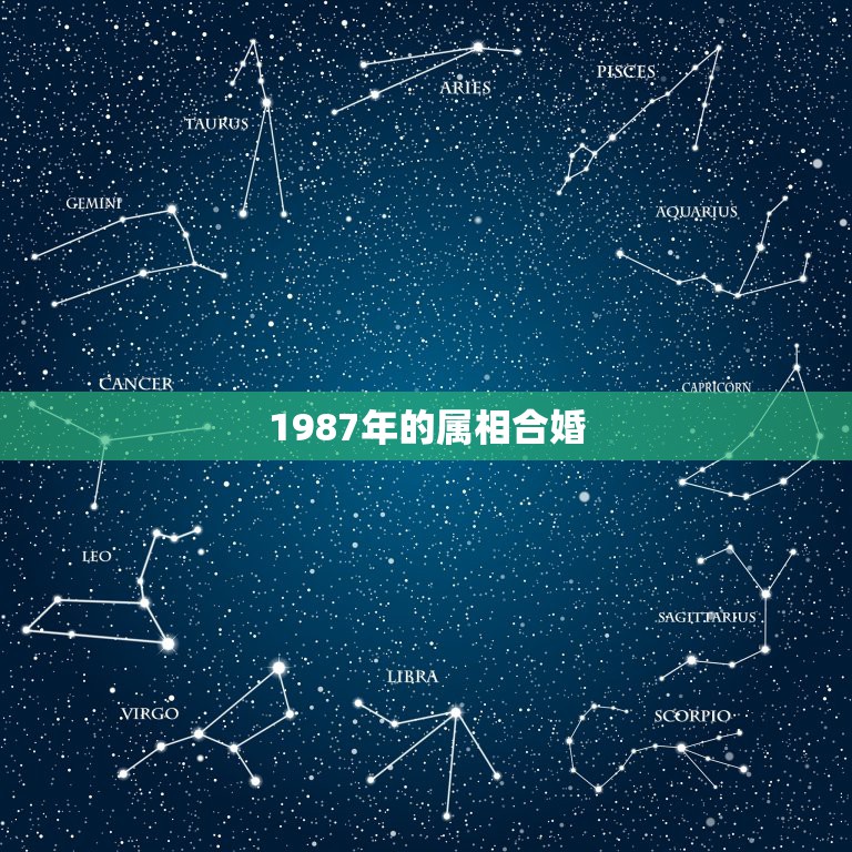 1987年的属相合婚，87年属兔生肖配对