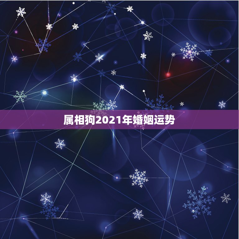 属相狗2021年婚姻运势，2021年属狗人的全年运势