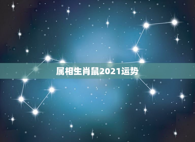 属相生肖鼠2021运势，今年属鼠的运气如何2021