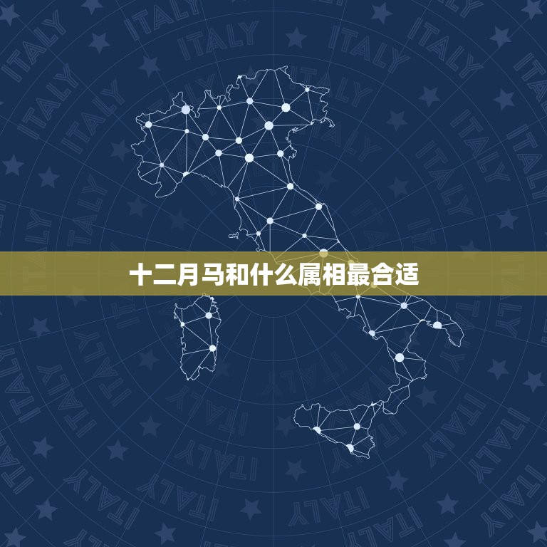 十二月马和什么属相最合适，1990年12月19日属马的和什么属相最配