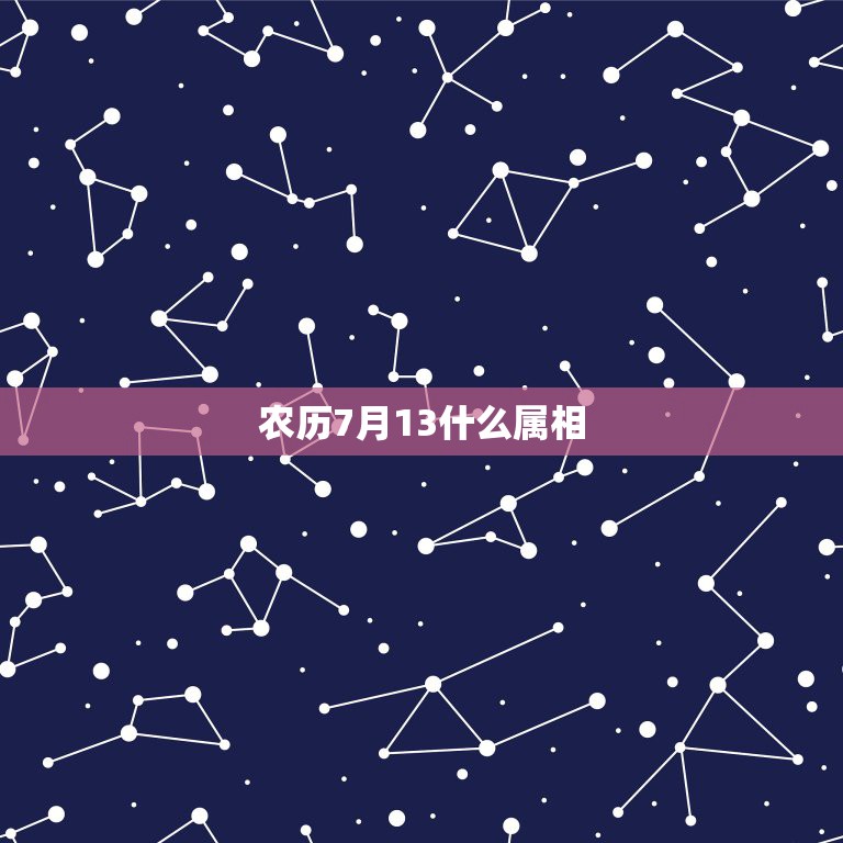 农历7月13什么属相，20015农历7月13十二生肖属什么