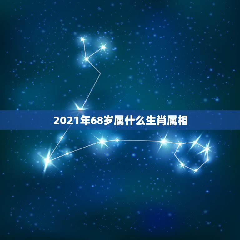 2021年68岁属什么生肖属相，2021年属蛇的年龄