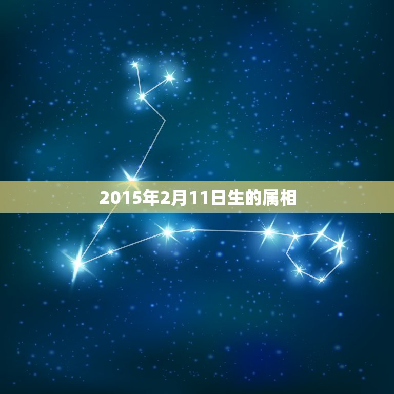 2015年2月11日生的属相，2007年2月11日7点35分生的属什么