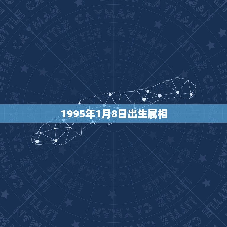 1995年1月8日出生属相，1994年1月8日出生的属什么星座