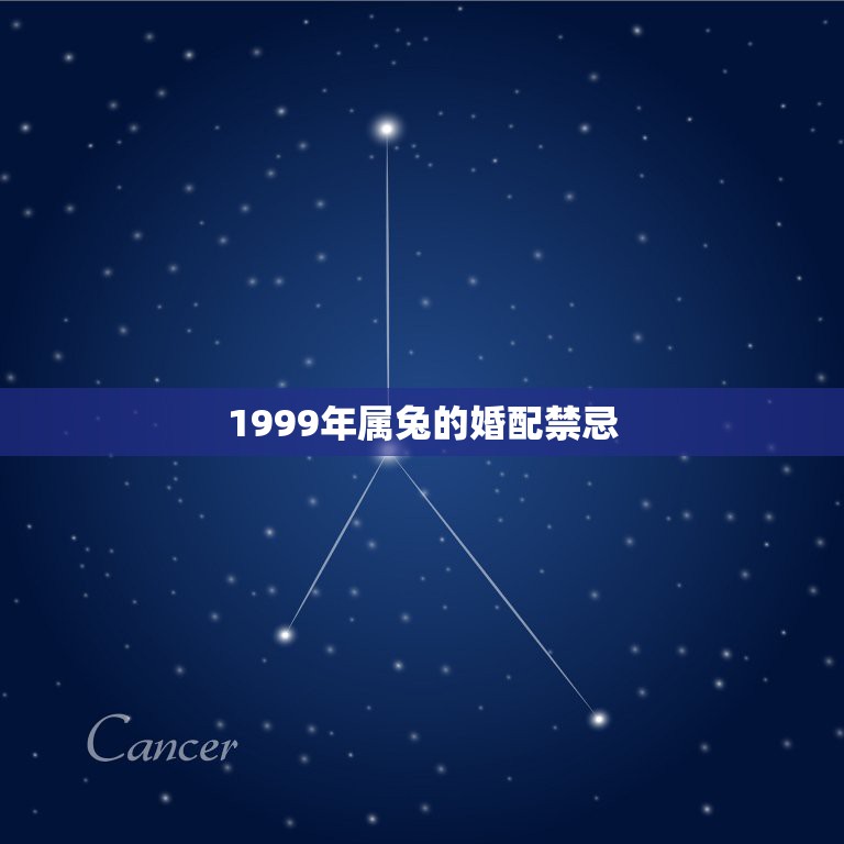 1999年属兔的婚配禁忌，1999年兔男的最佳婚姻配对是