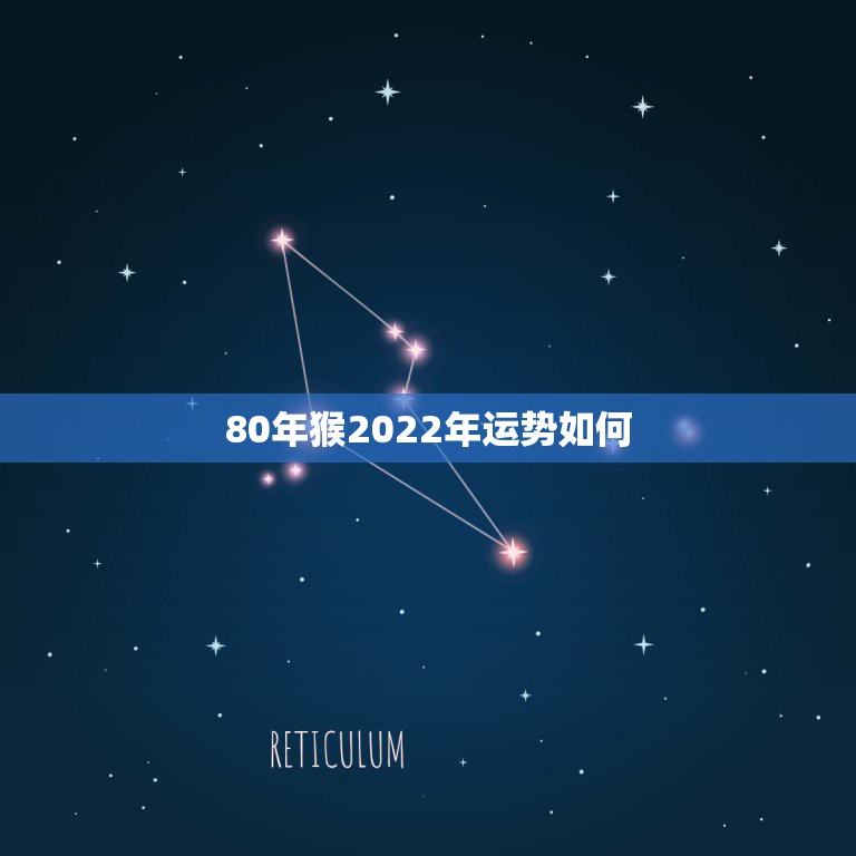 80年猴2022年运势如何，2022年属猴人的运程