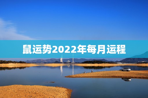 鼠运势2022年每月运程，属鼠2022年运势及运程