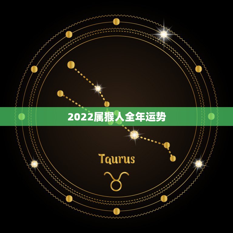 2022属猴人全年运势，2022年12生肖运势解析