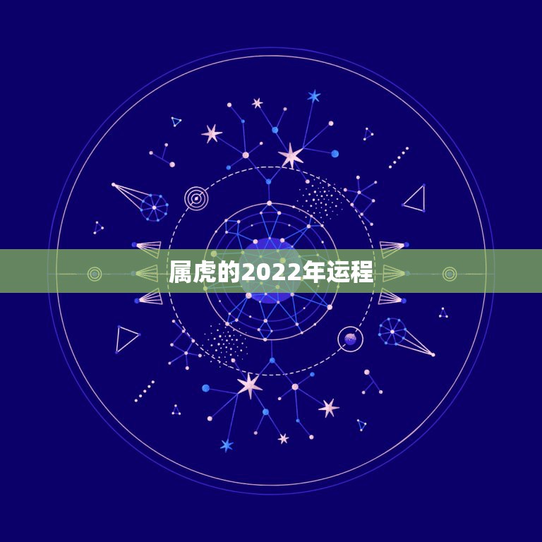 属虎的2022年运程，2022年虎年是什么命