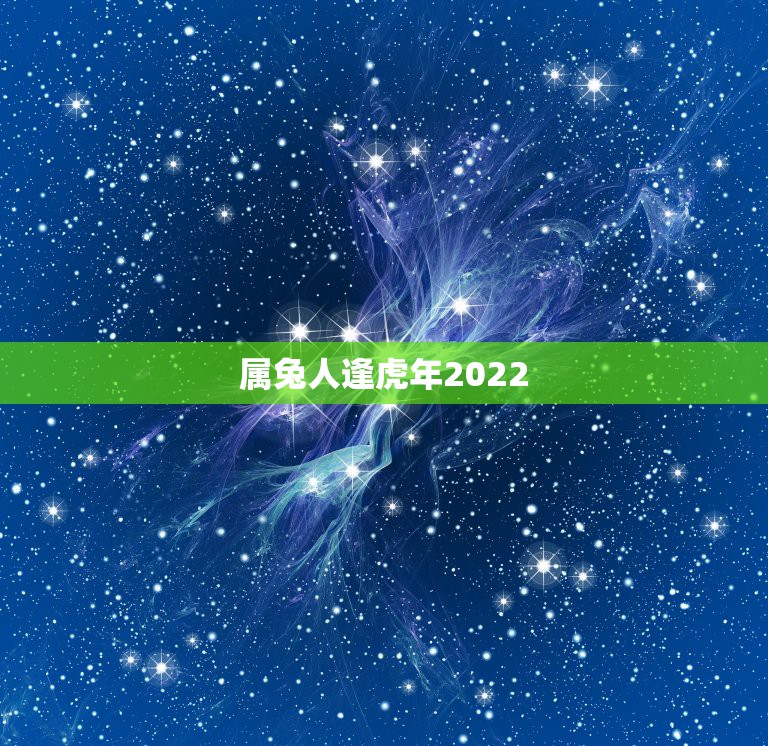 属兔人逢虎年2022，2022属兔每月运势