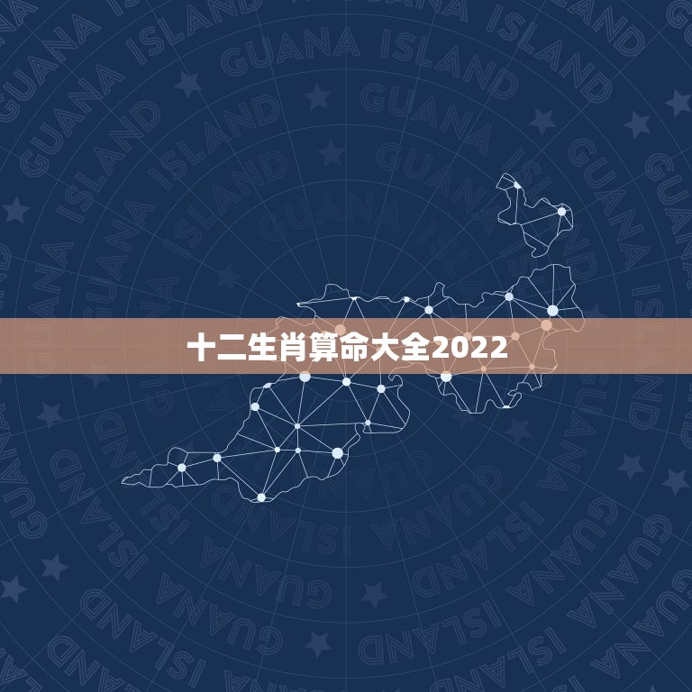 十二生肖算命大全2022，2022年运势12生肖运势