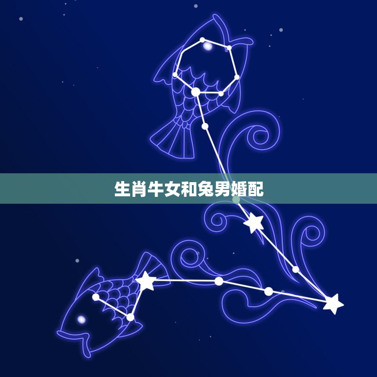 生肖牛女和兔男婚配，属牛女和属兔男生肖能配吗？