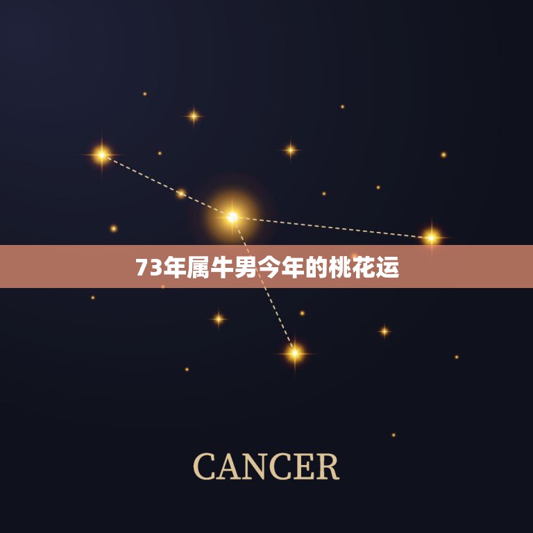 73年属牛男今年的桃花运 2022年牛的桃花运