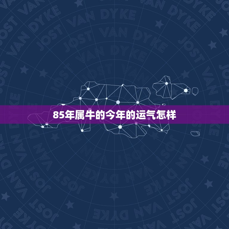 85年属牛的今年的运气怎样 1985年属牛人命理