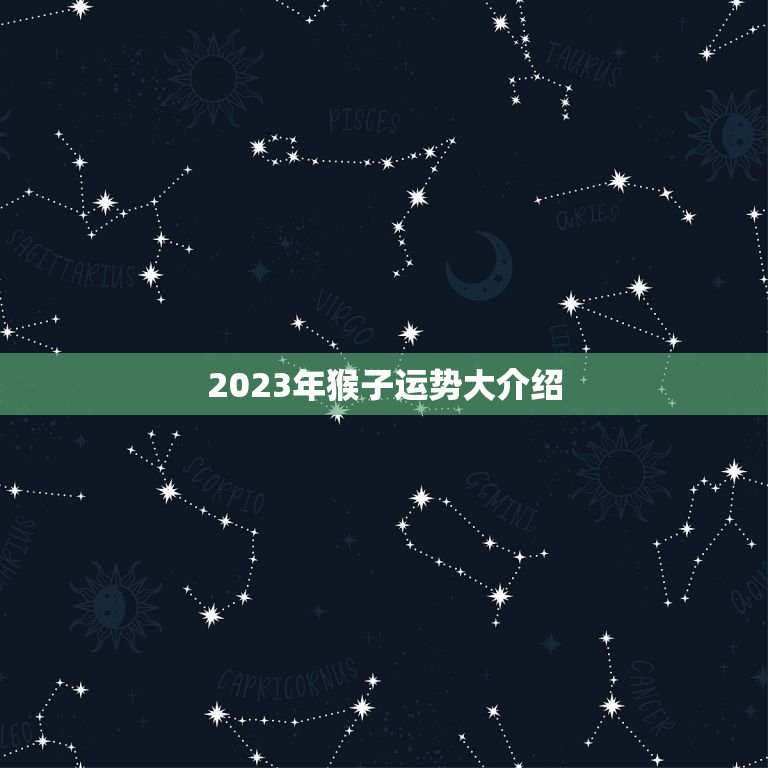 2023年猴子运势大介绍(1968的猴在2023年的运势如何)