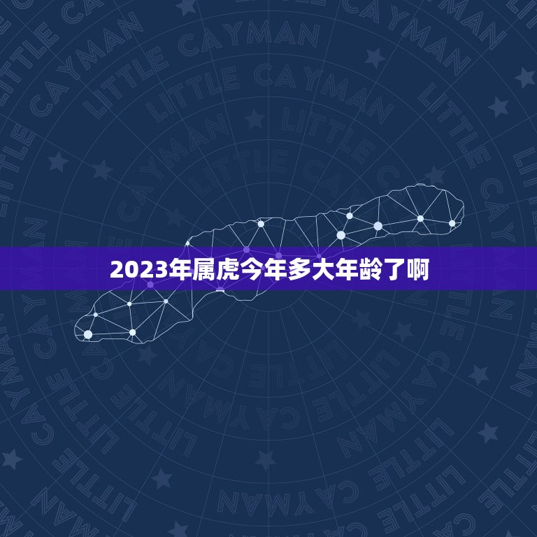 2023年属虎今年多大年龄了啊(属虎人的年龄计算方法详解)