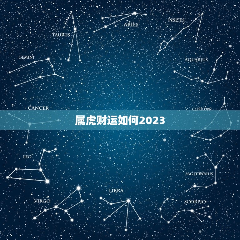 属虎财运如何2023